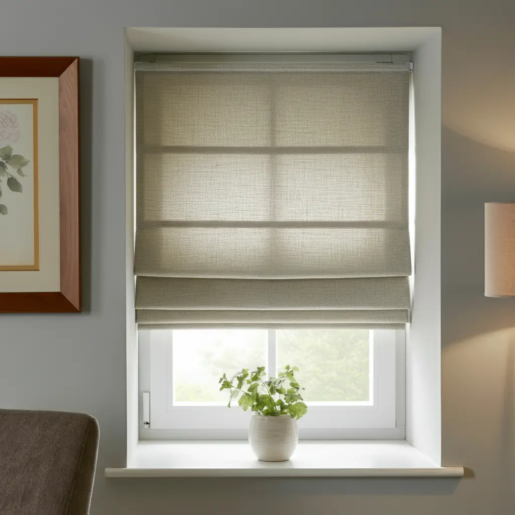 Simple Roman Shades