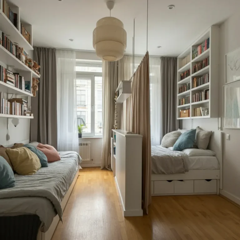 How to Divide a Small Shared Room for Privacy