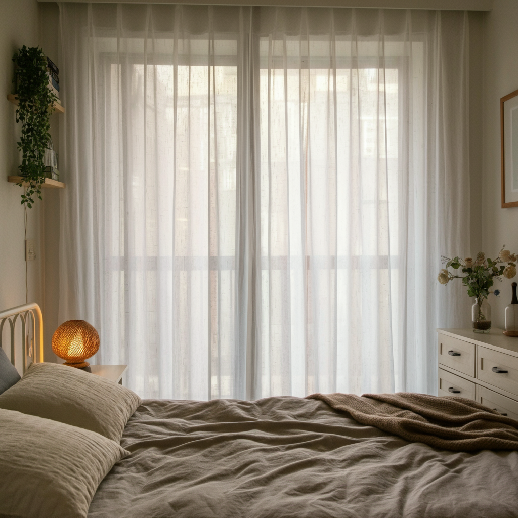 Sheer Curtains for Natural Light