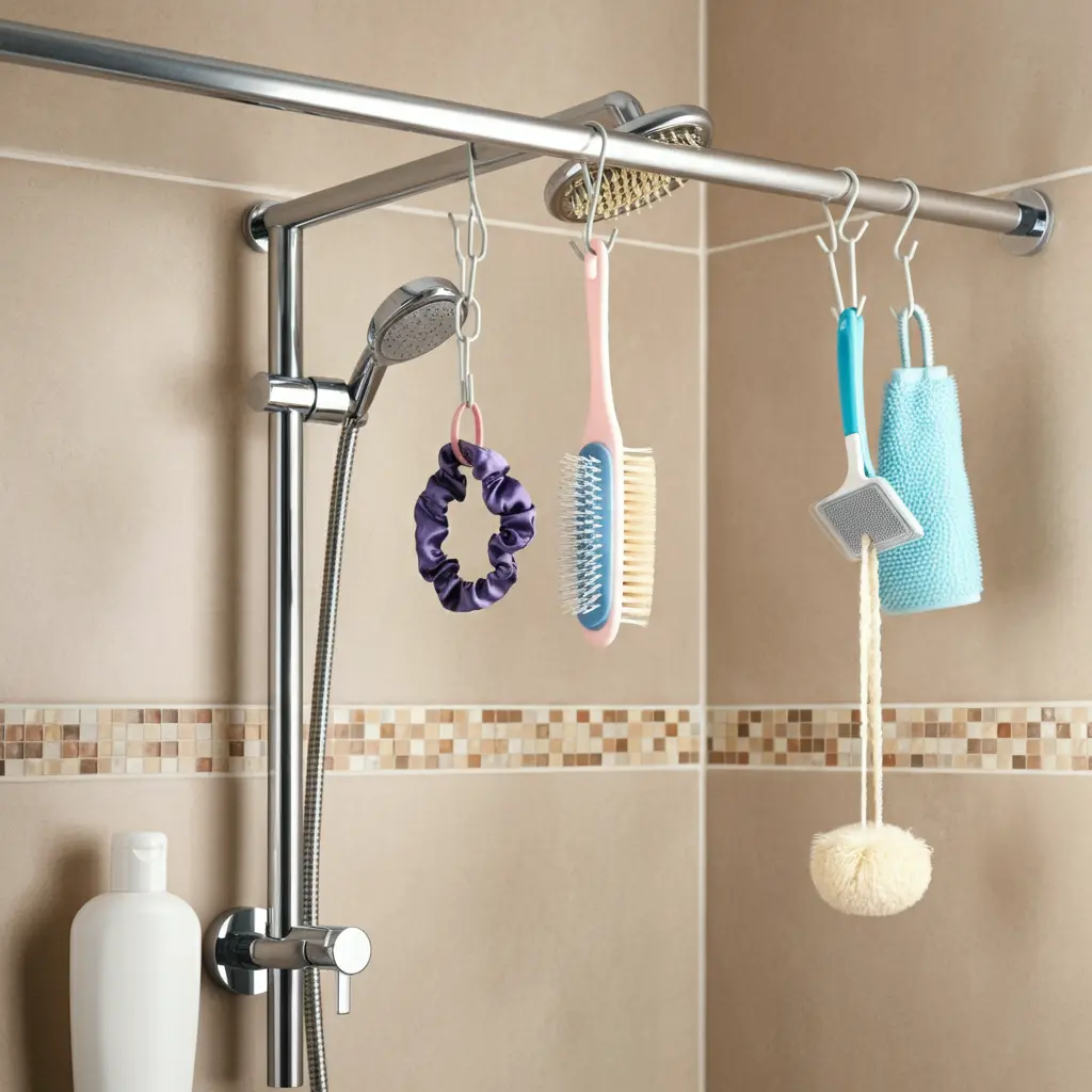 Repurpose Your Shower Curtain Rings