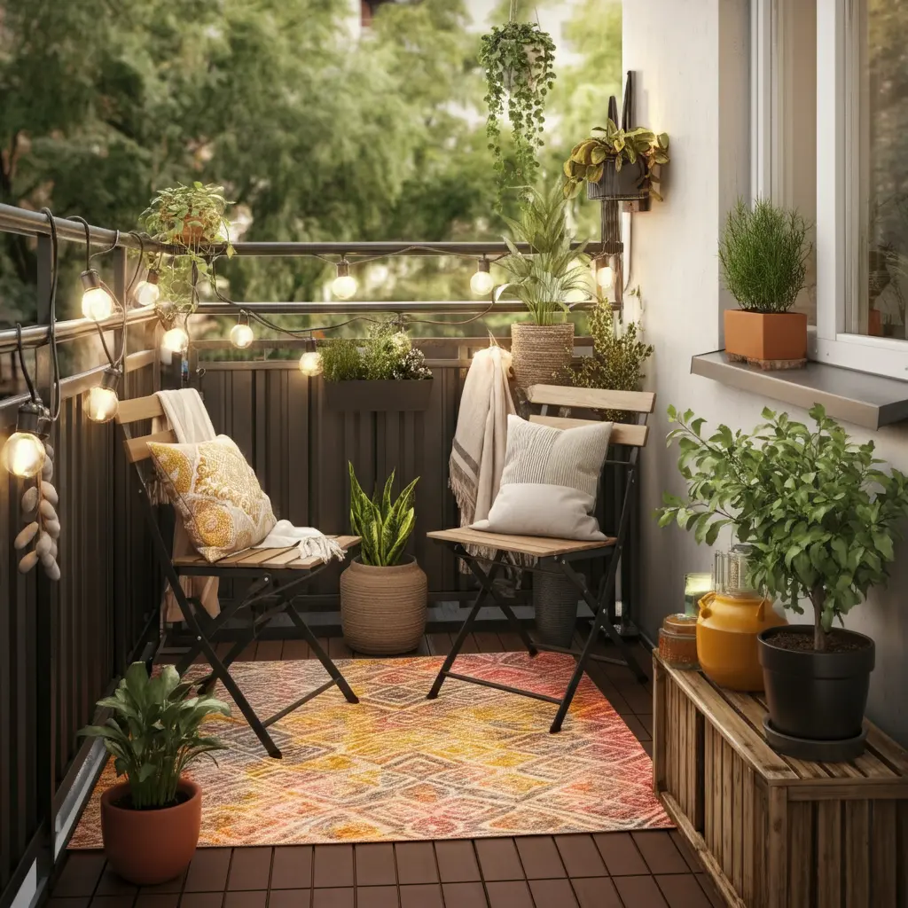 How to Decorate a Small Balcony
