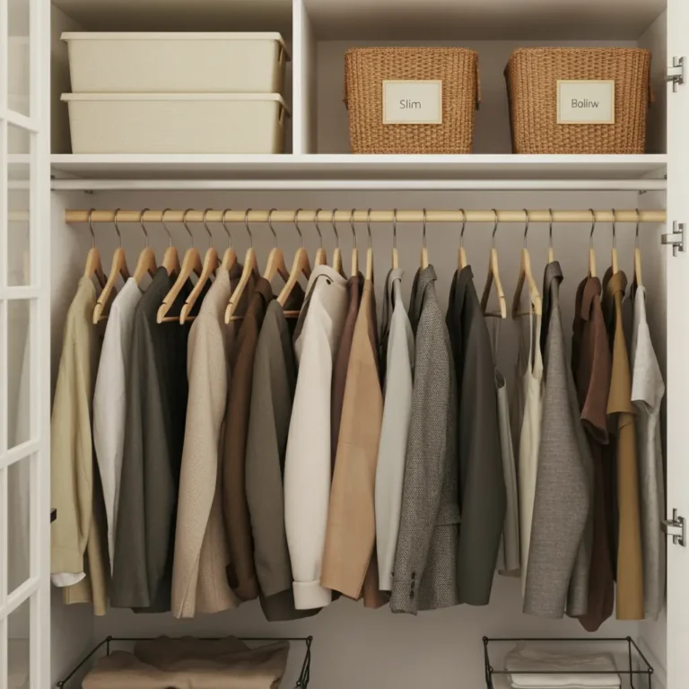 Small Closet Makeover on a Budget