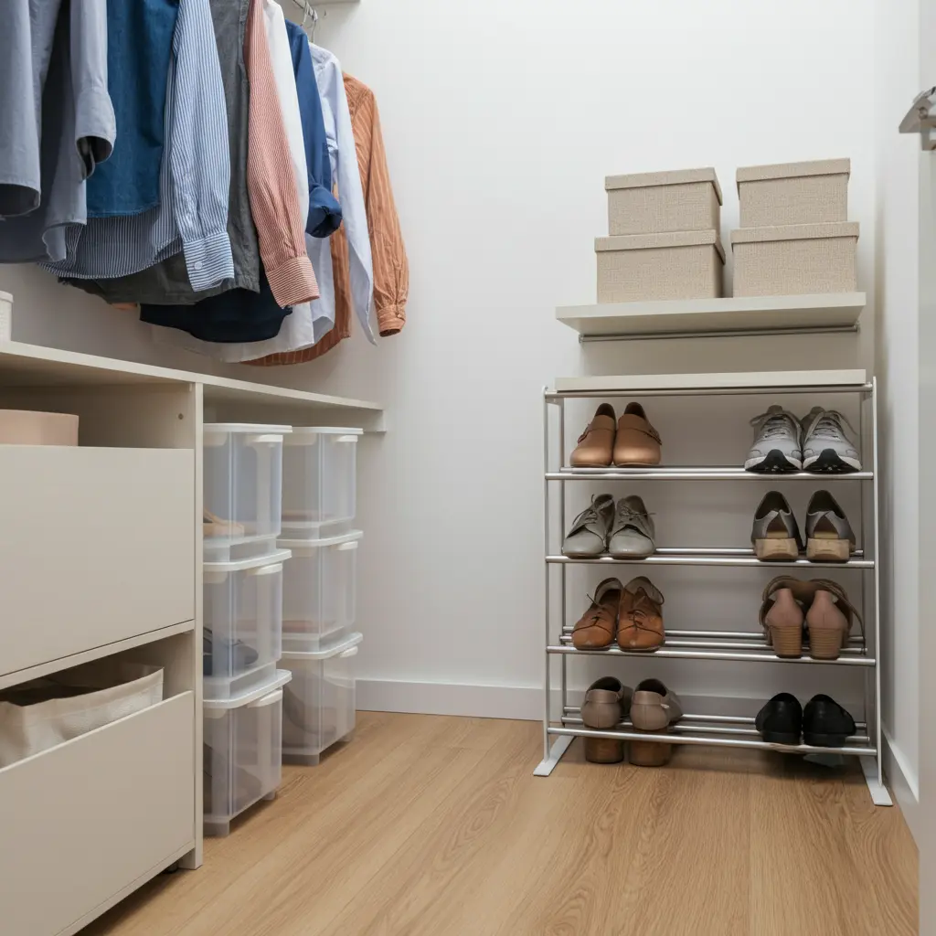 Smart Solutions for the Closet Floor