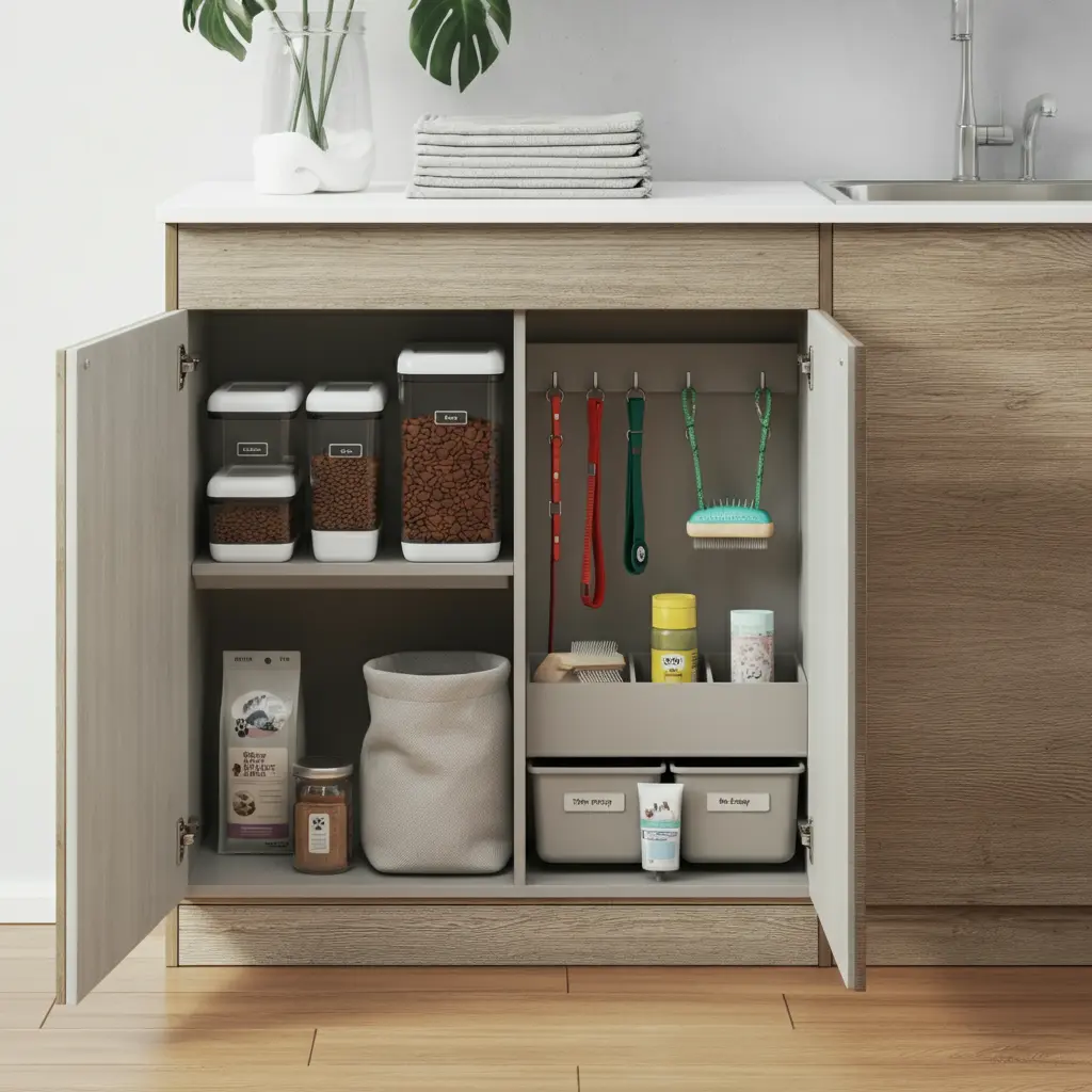 Smart Storage for Multi-Pet Supplies