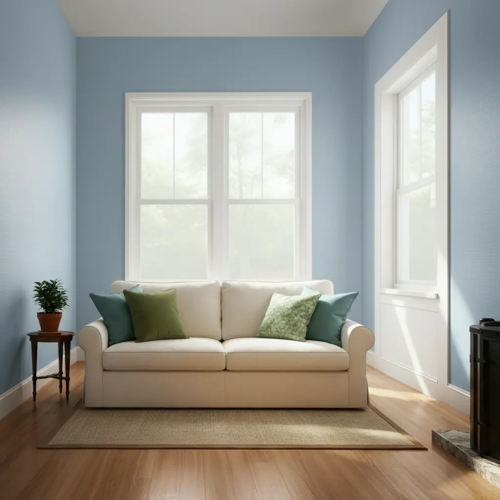 Soft Blues and Greens