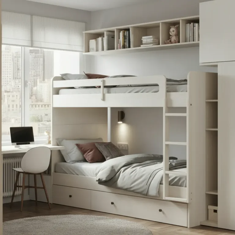 Space-Saving Bunk Beds for Small Bedrooms