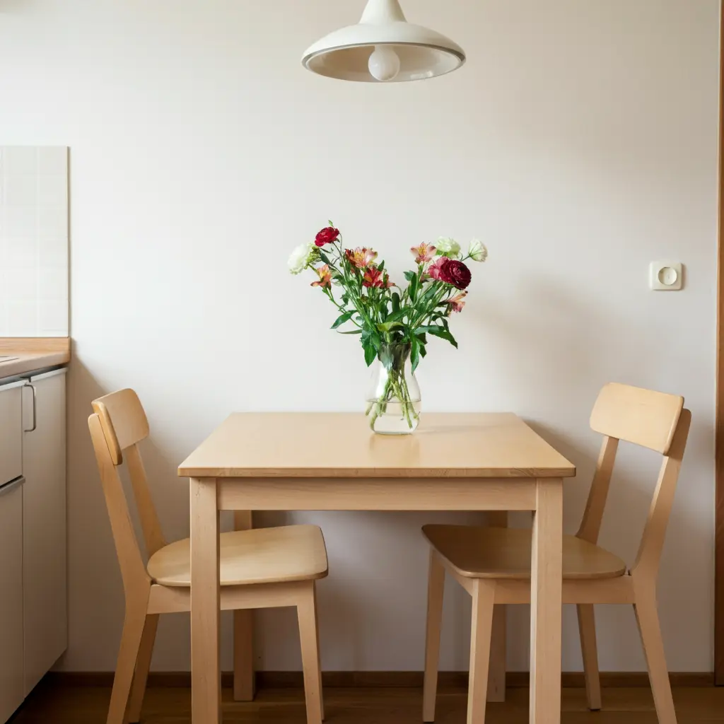 The Advantages of Square Tables in Small Spaces