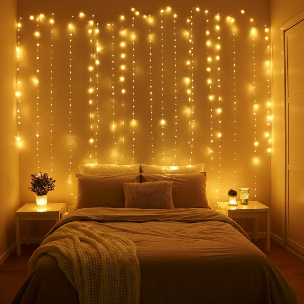Whimsical String Light Decor