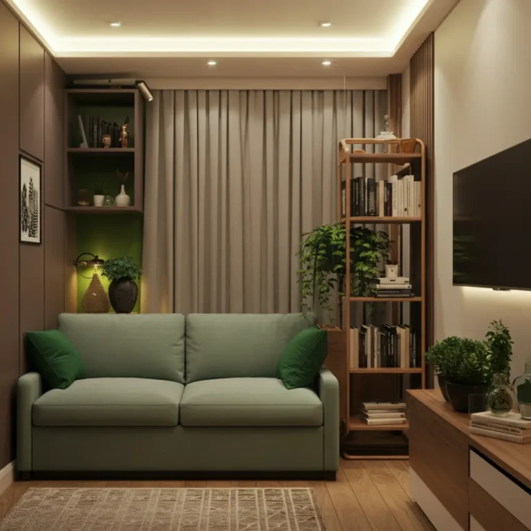 How to Divide a Small Studio Apartment Without Walls