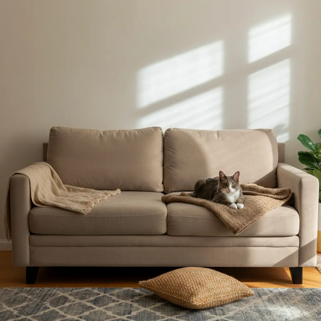 Choose Pet-Friendly Furnishings and Fabrics