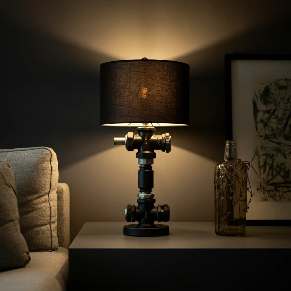 Upcycled Lamp Base Makeover