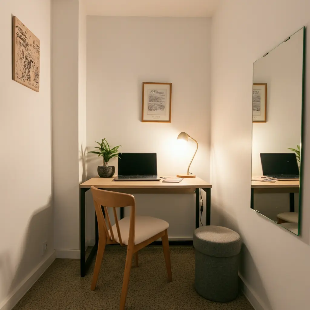 Use Mirrors to Create Space