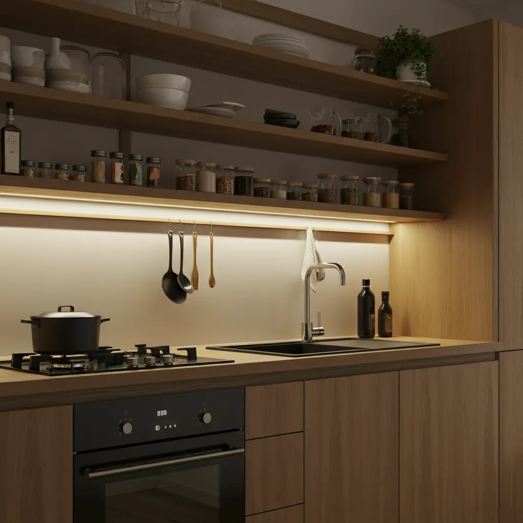 Vertical Storage Maximizes Space