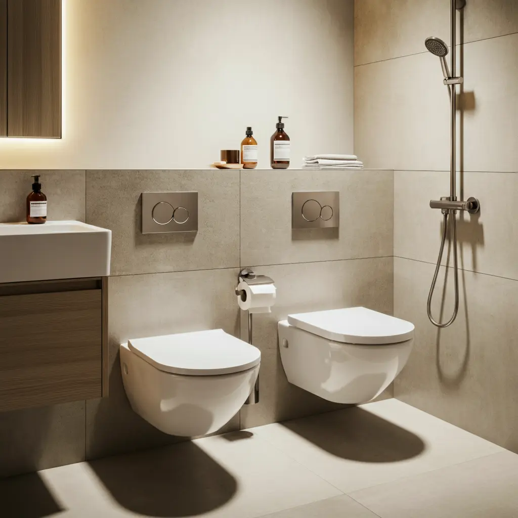 Wall-Mounted Fixtures for an Open Floor