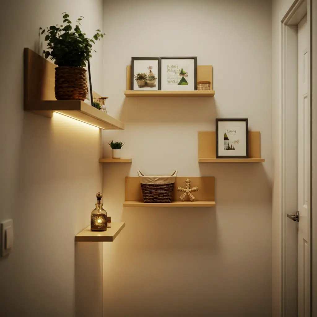 Go Vertical with Wall-Mounted Shelving