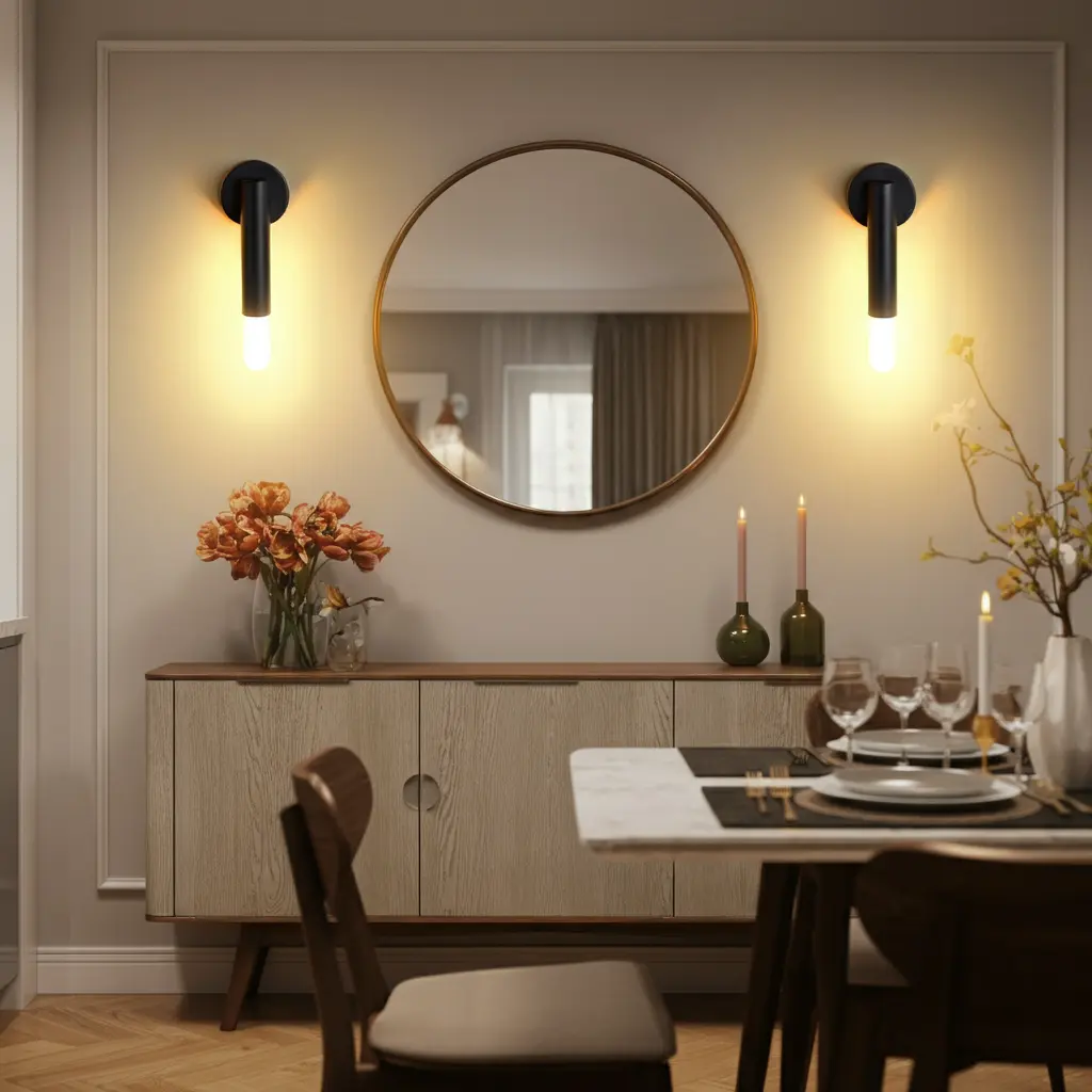 Save Space with Wall Sconces