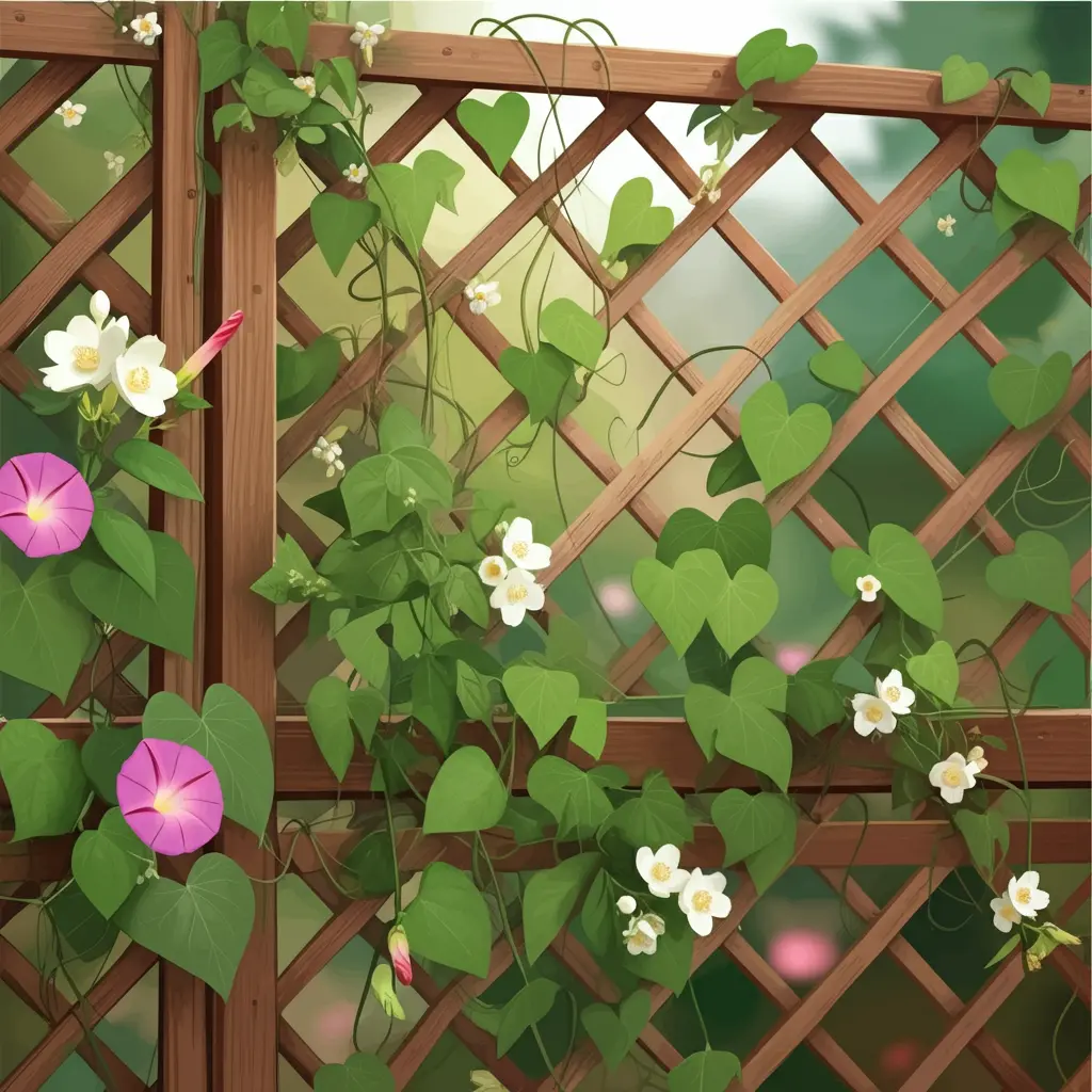 DIY a Versatile Wooden Lattice Garden