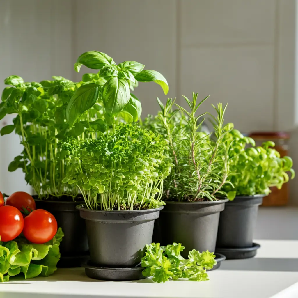 Getting Started: Best Vegetables & Herbs for Indoors