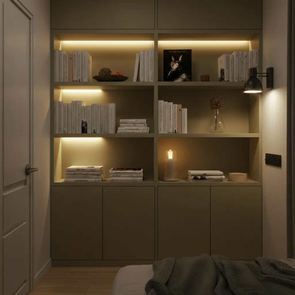 Bookshelves and Storage