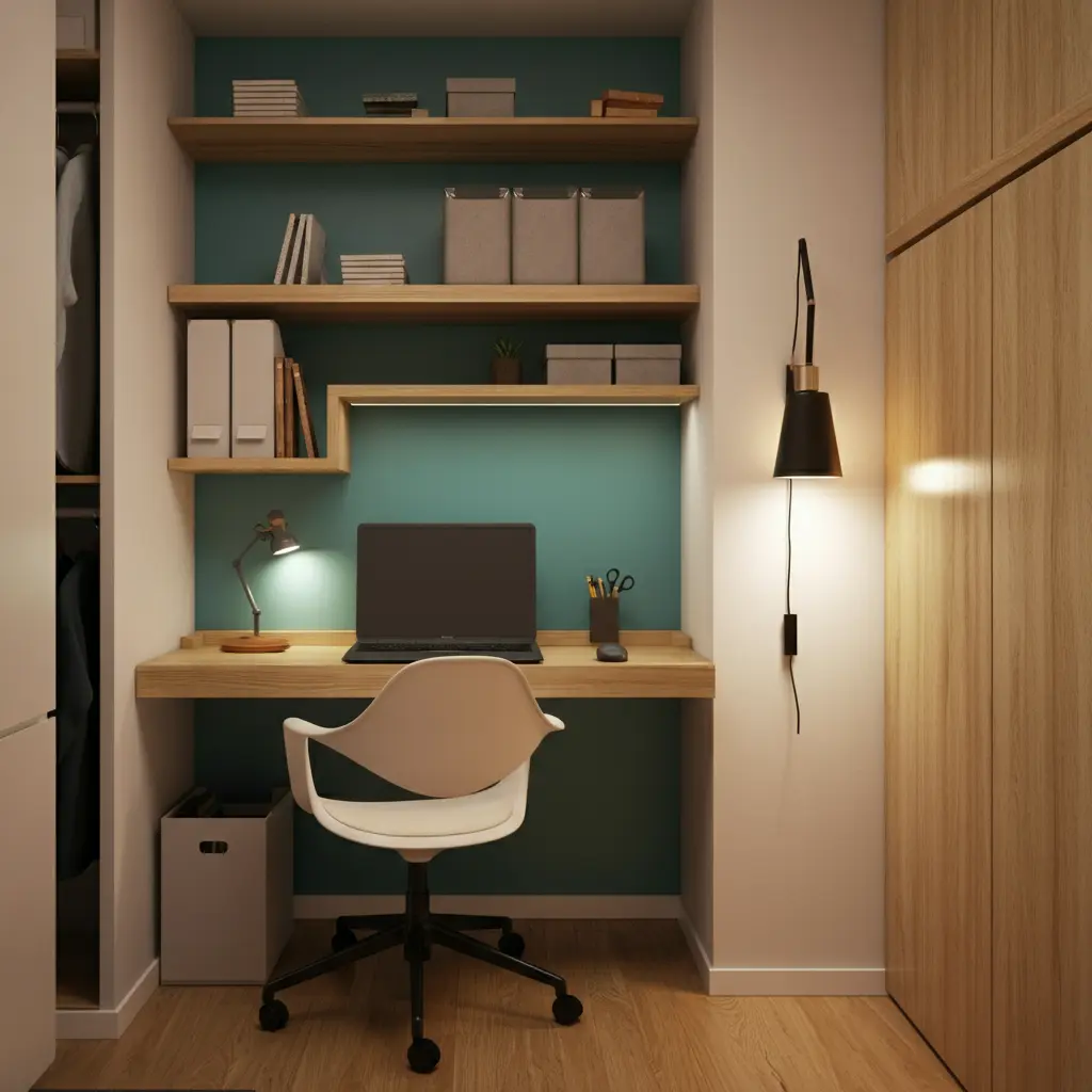 The "Cloffice": Your Office in a Closet