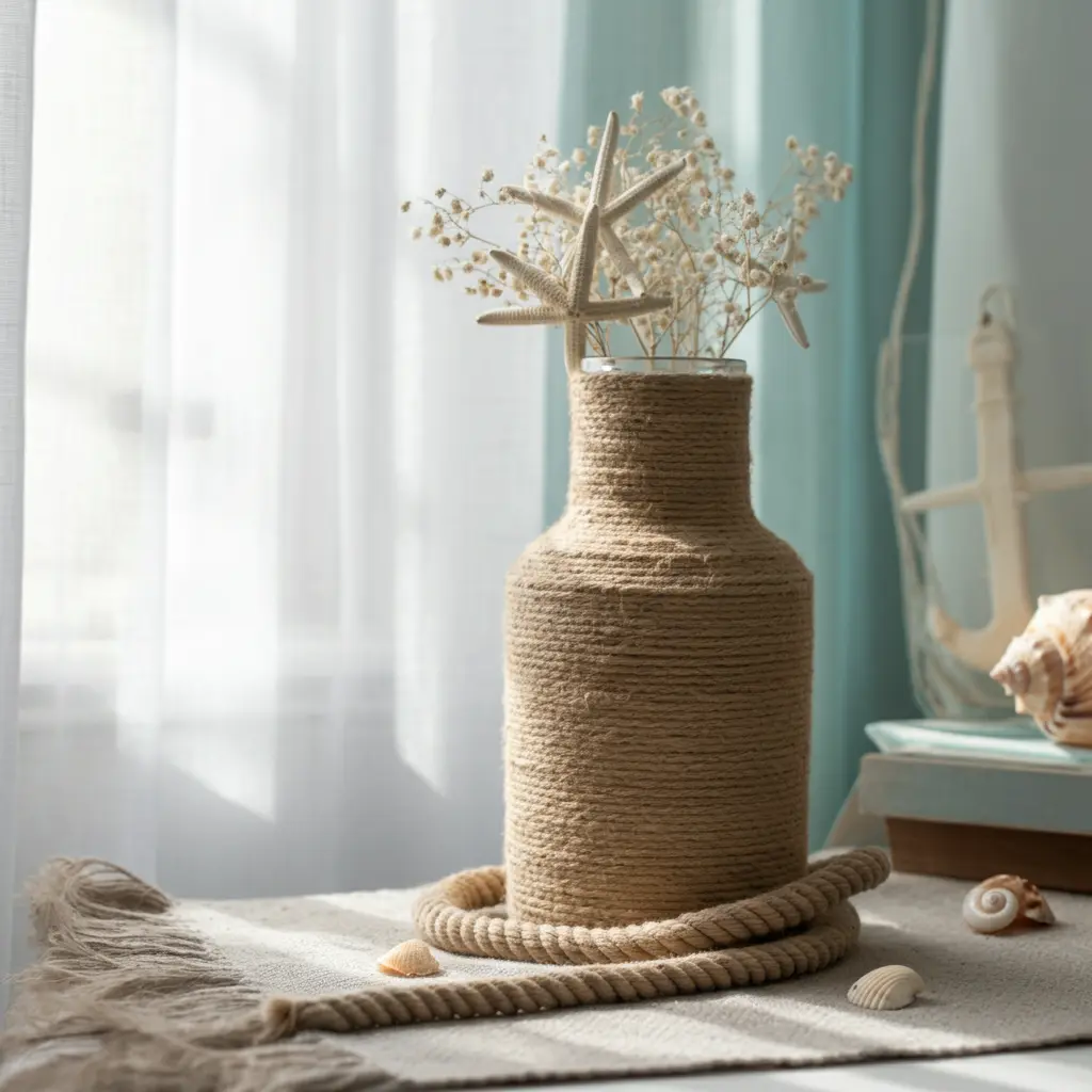 Coastal-Inspired Rope Décor