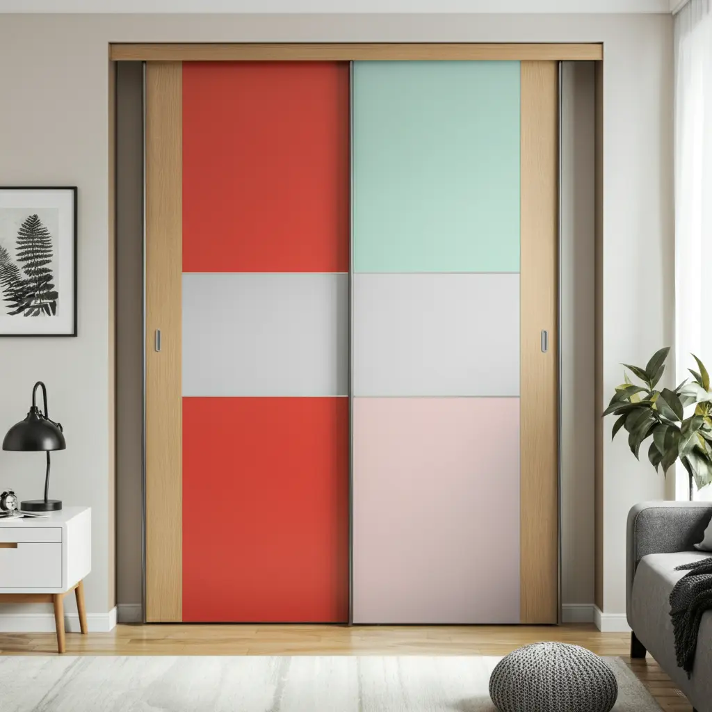 Customizable and Colorful Painted Doors