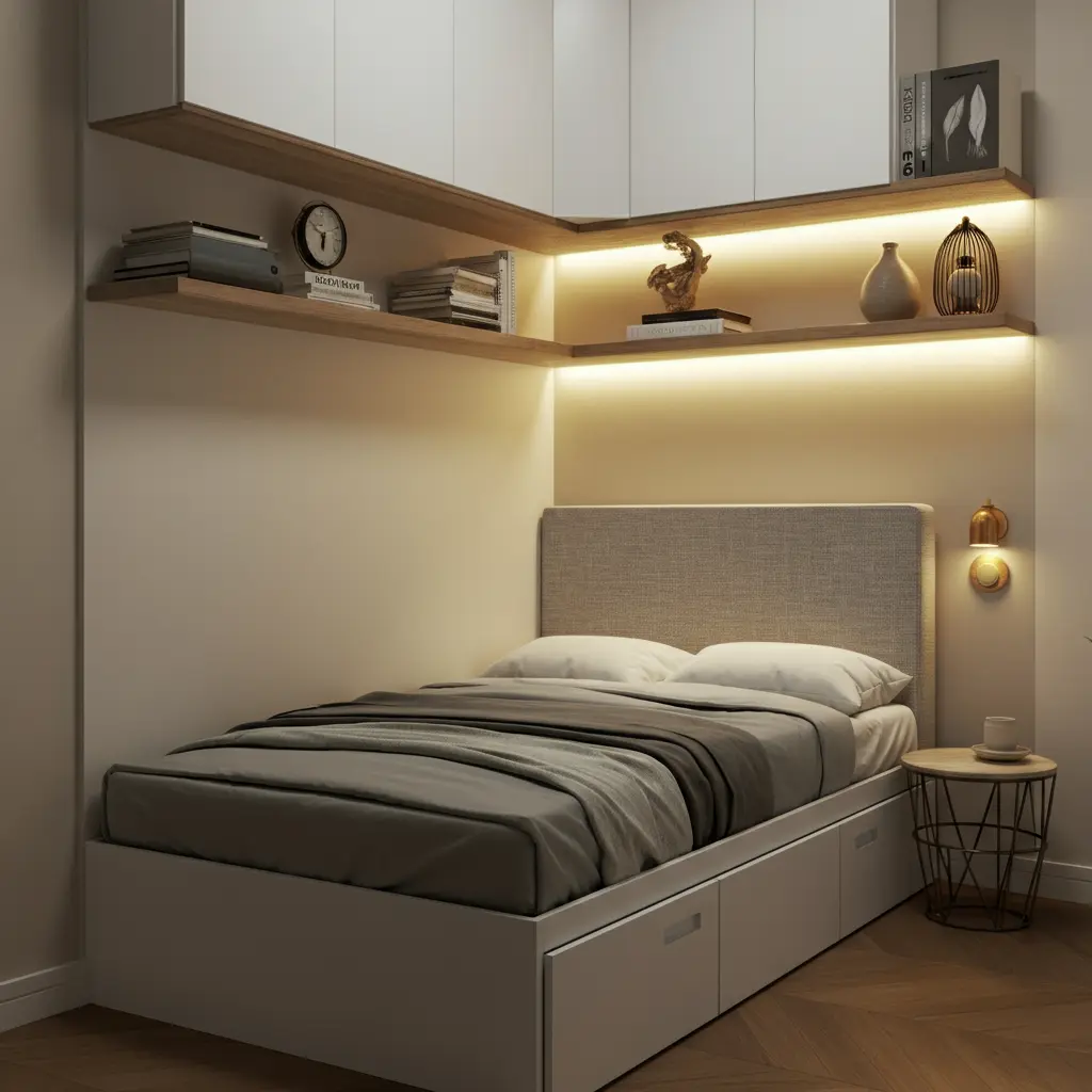 The Convertible Ottoman or Chair Bed