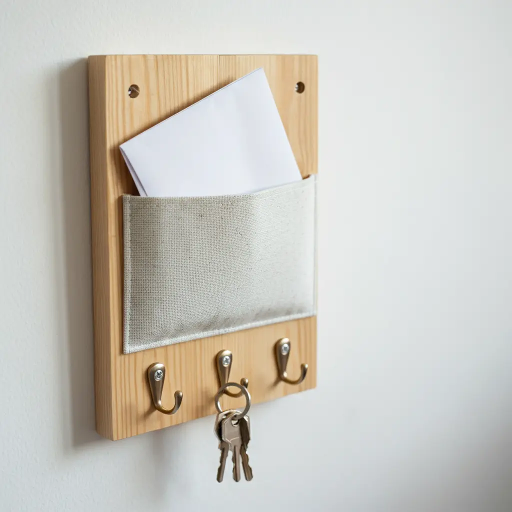 Design a Custom Mail and Key Holder