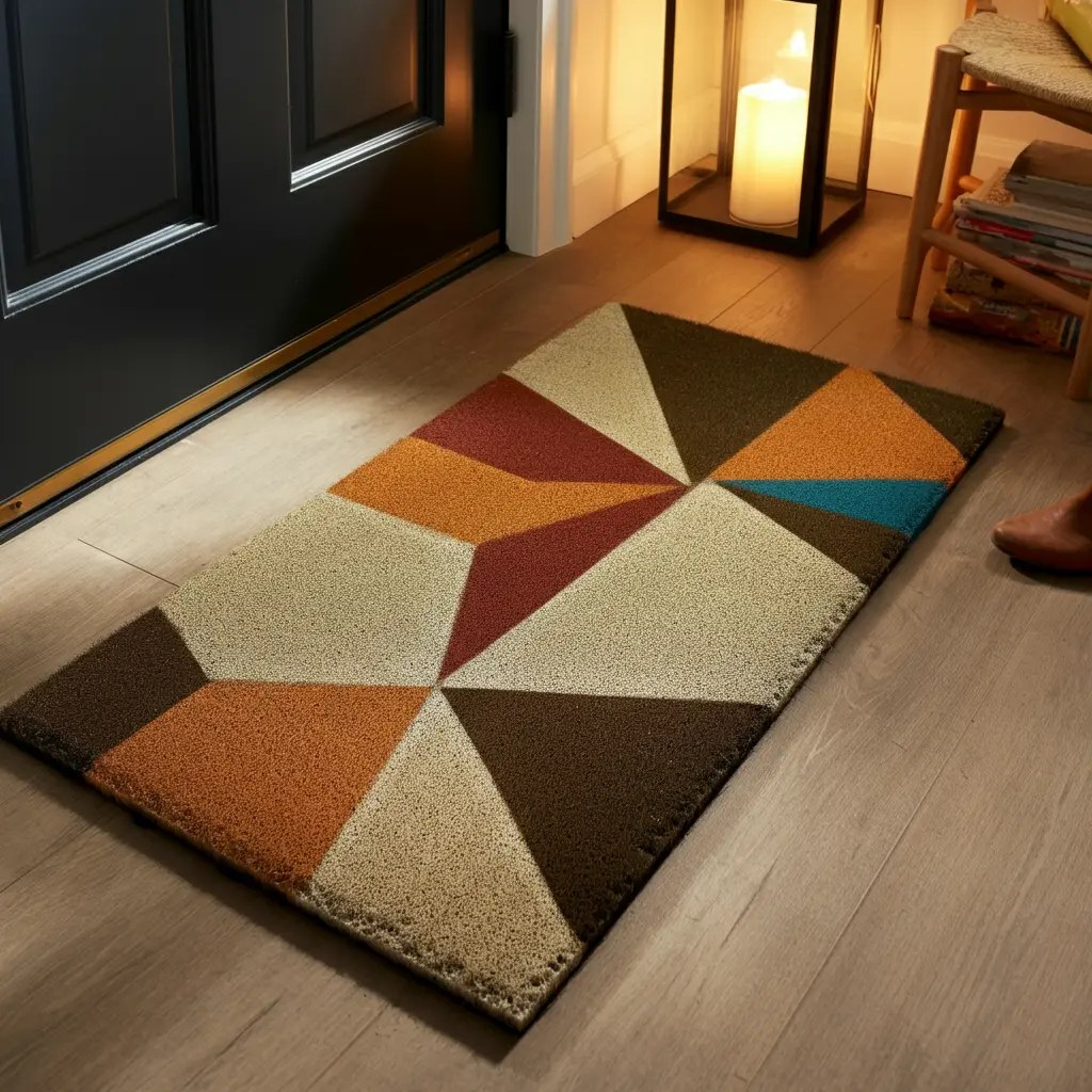 DIY a Stylish Entryway Rug