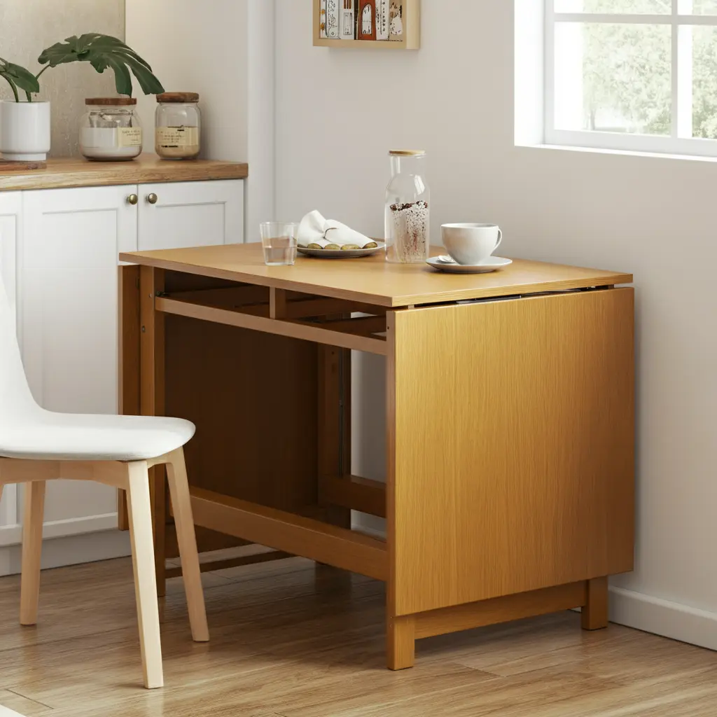 The Drop-Leaf Dining Table