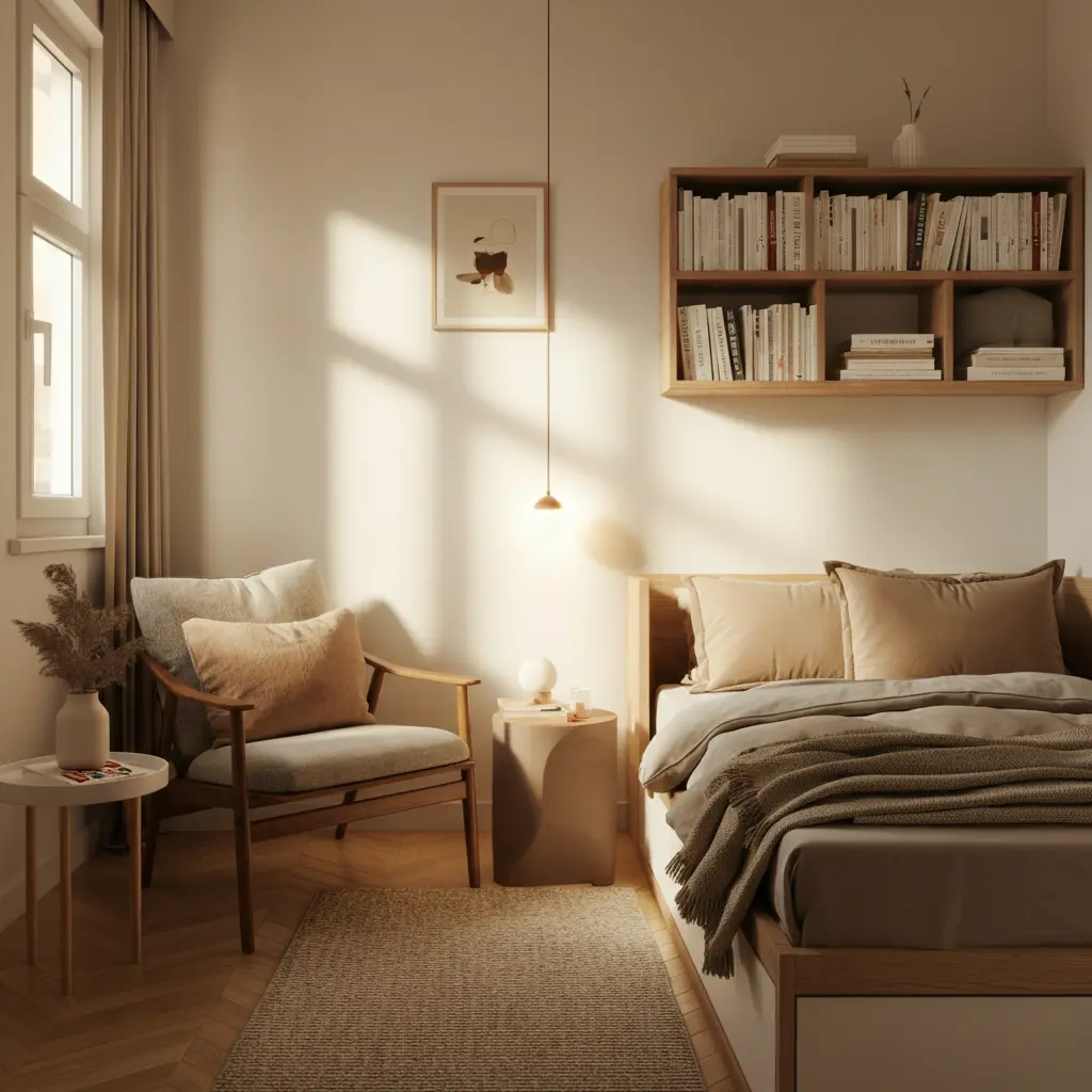 Combining a Guest Room with a Hobby or Reading Space