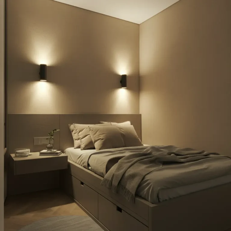 Bedding and Accessories That Save Space