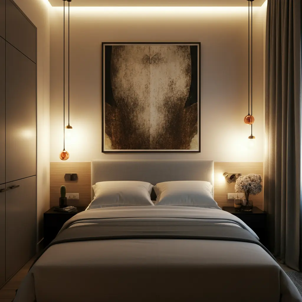 Wall Décor and Art Placement for Small Guest Rooms