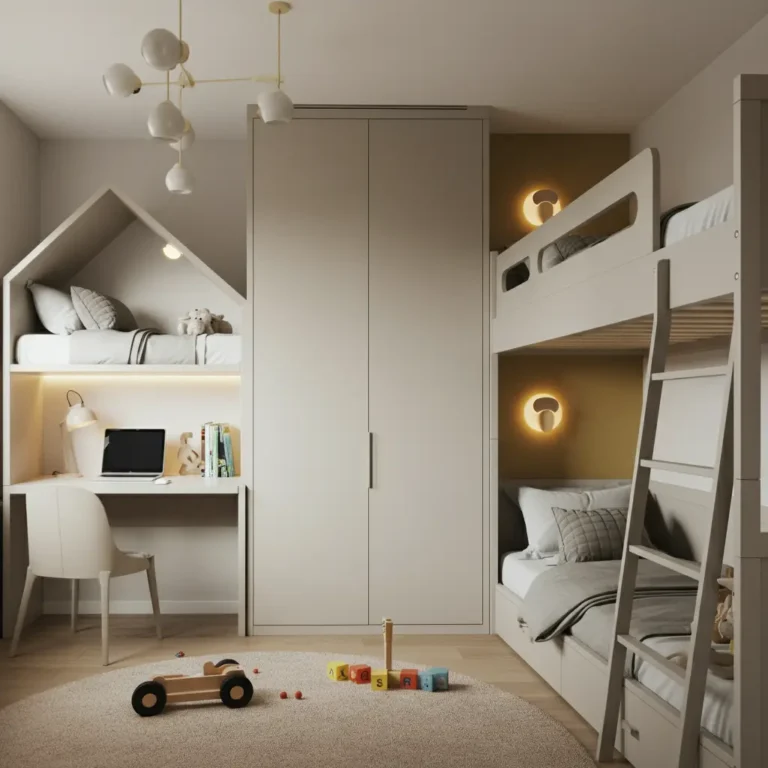 Shared Kids’ Room Design for Siblings