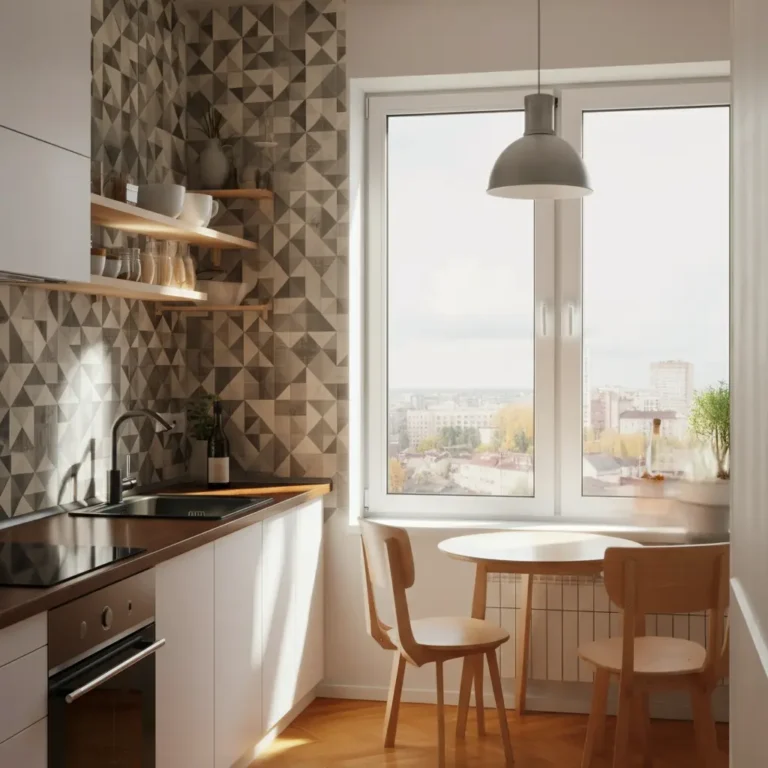 Removable Wallpaper & Stick-On Tiles for Tiny Spaces