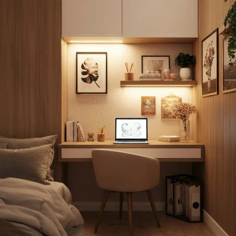 How to Combine Office with Living Room or Bedroom