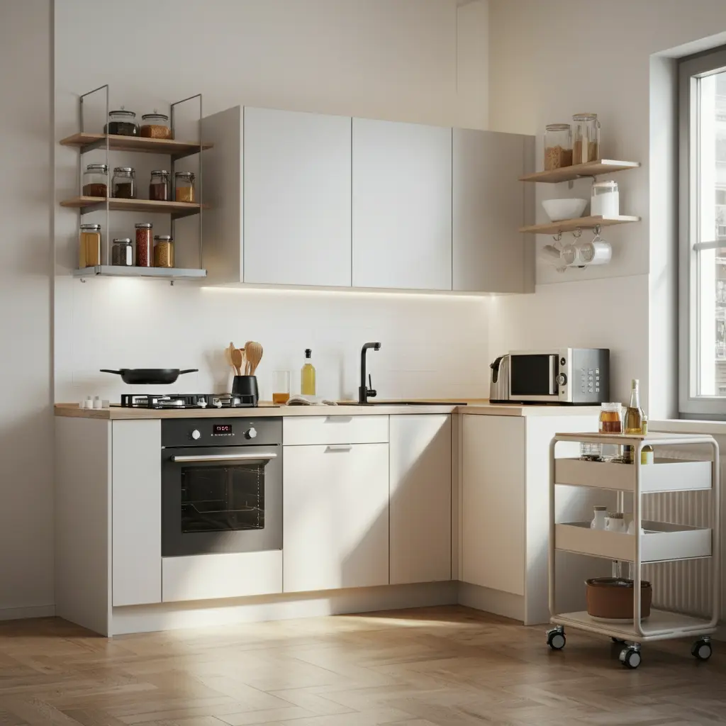 Compact Kitchen Solutions for Studio Homes