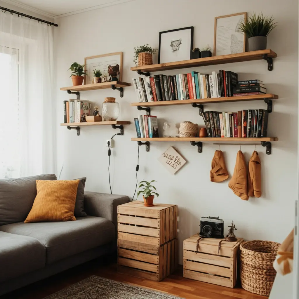Affordable DIY Shelving Ideas