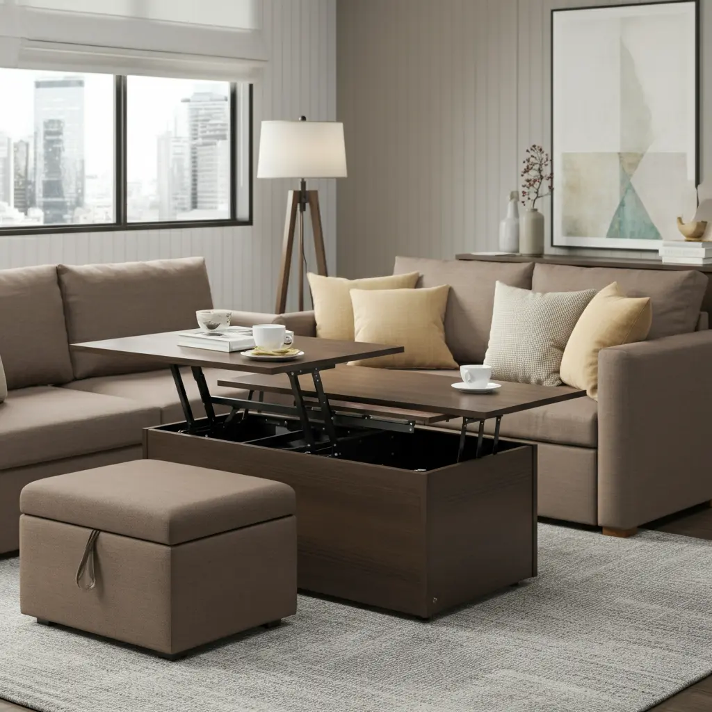 Multi-Functional Furniture for Shared Spaces