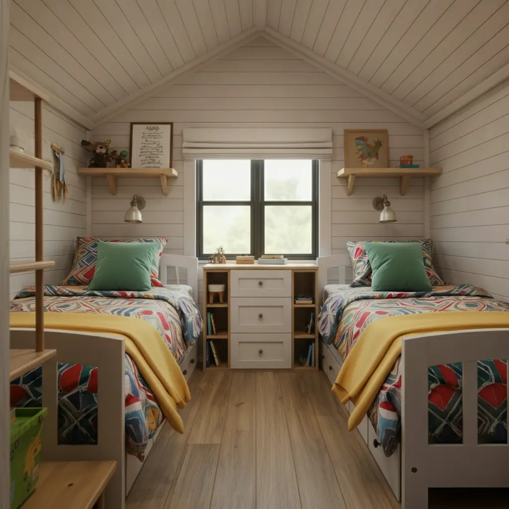 Best Layouts for Shared Rooms in Tiny Homes