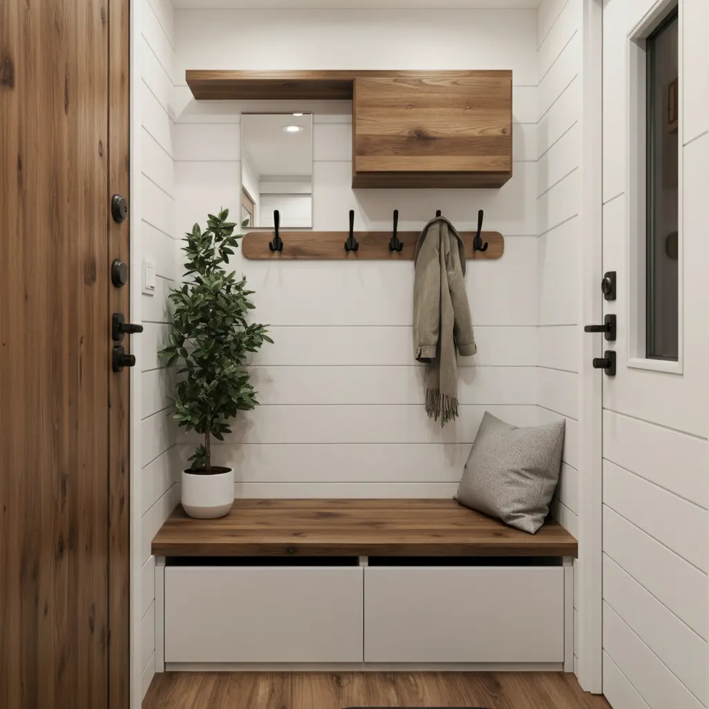 Functional Entryway Ideas for Tiny Homes