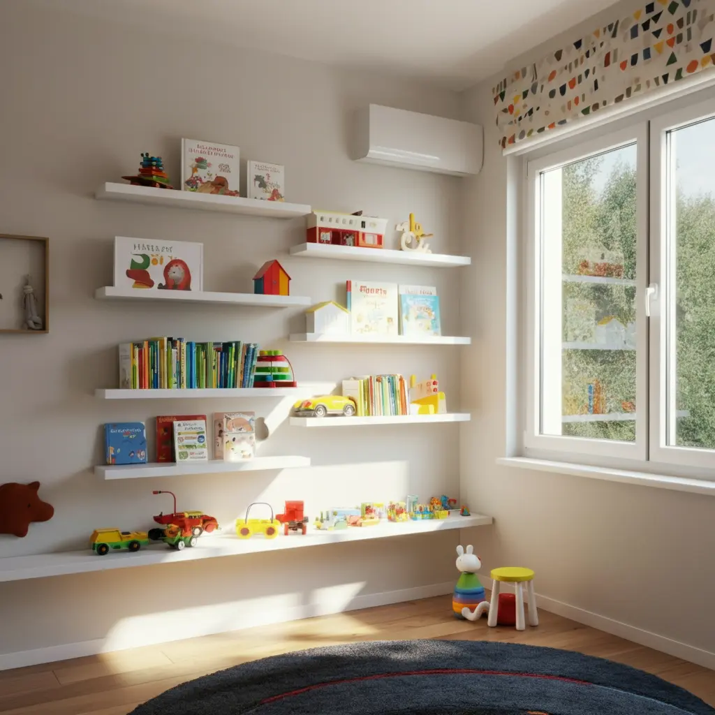 Floating Shelves for a Modern Look