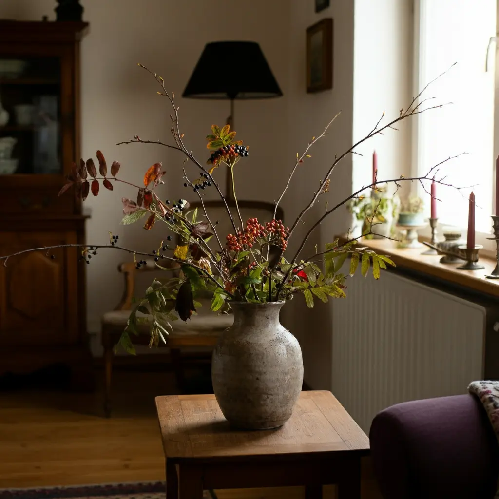 Foraged Foliage Display