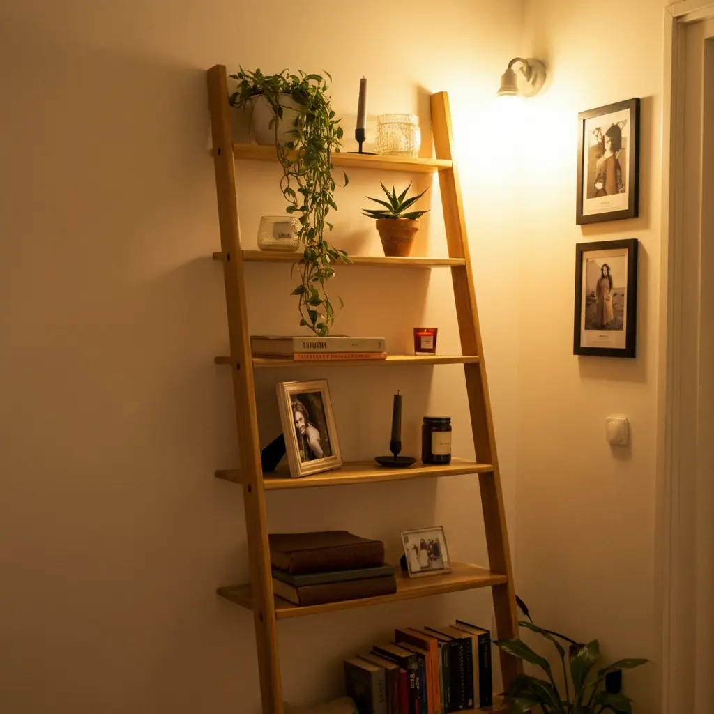 Utilize Freestanding Shelves