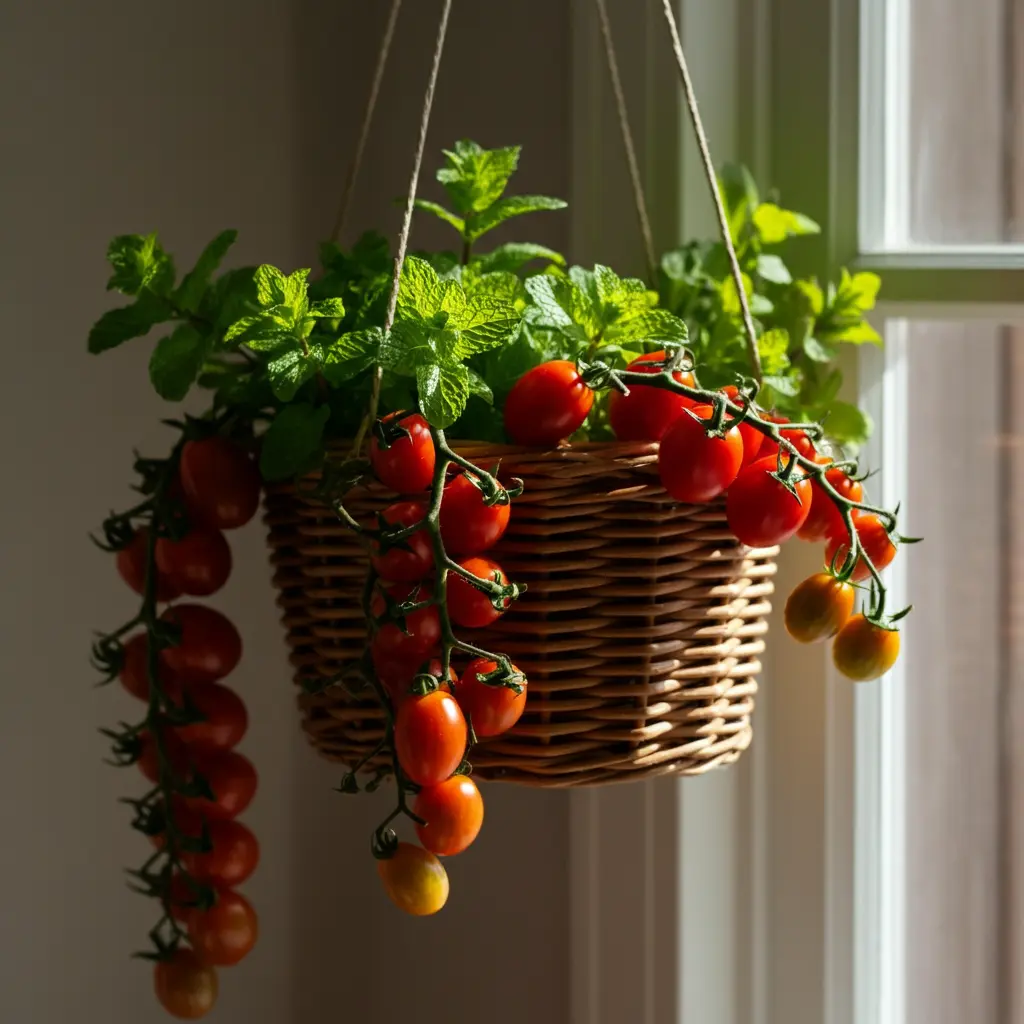 Hanging Baskets for Edibles