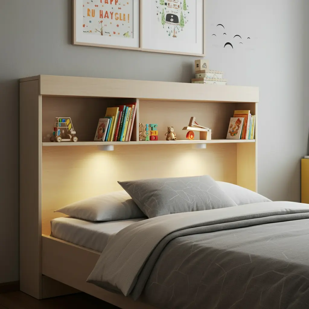 Headboards with Shelving