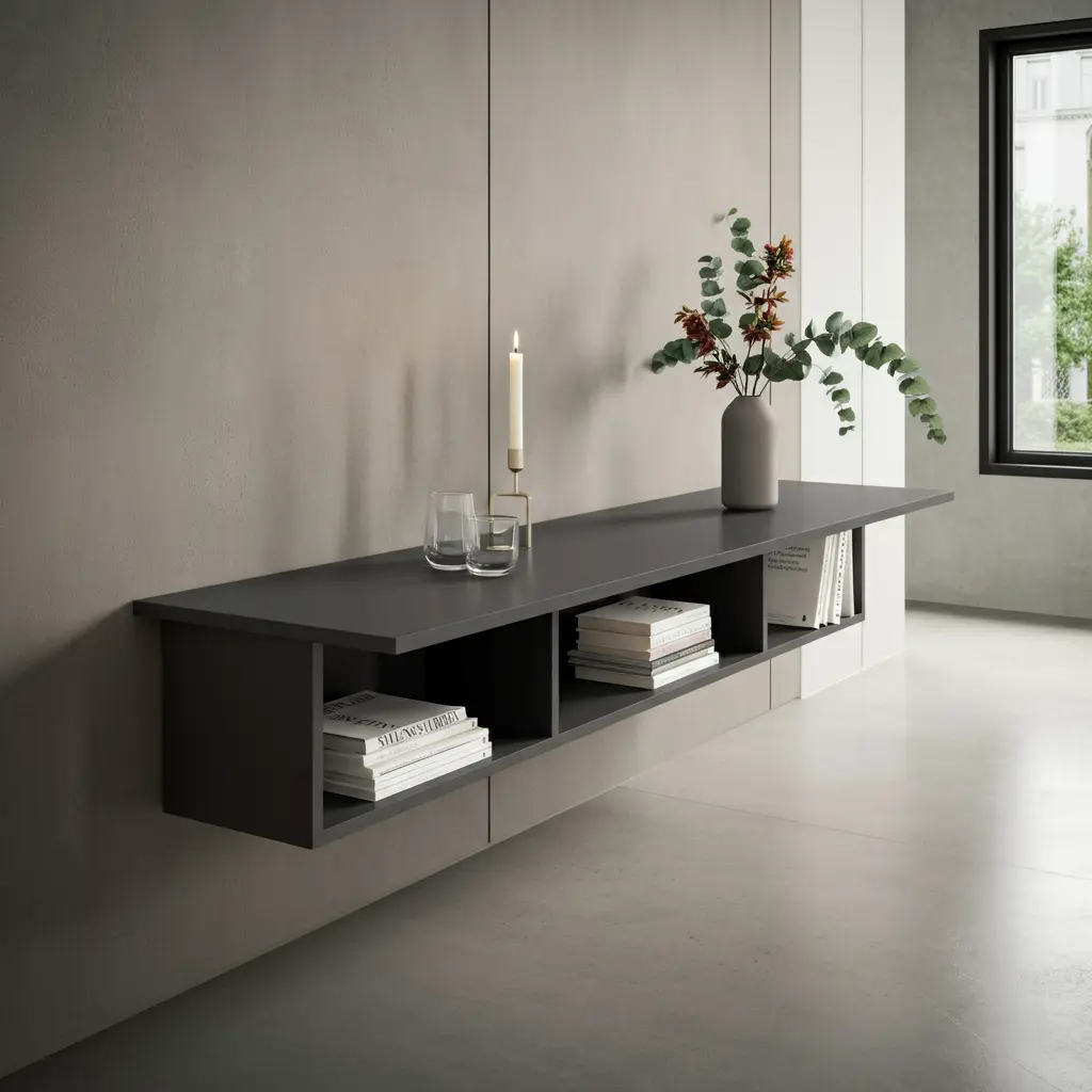 The Fold-Down Table with Integrated Storage