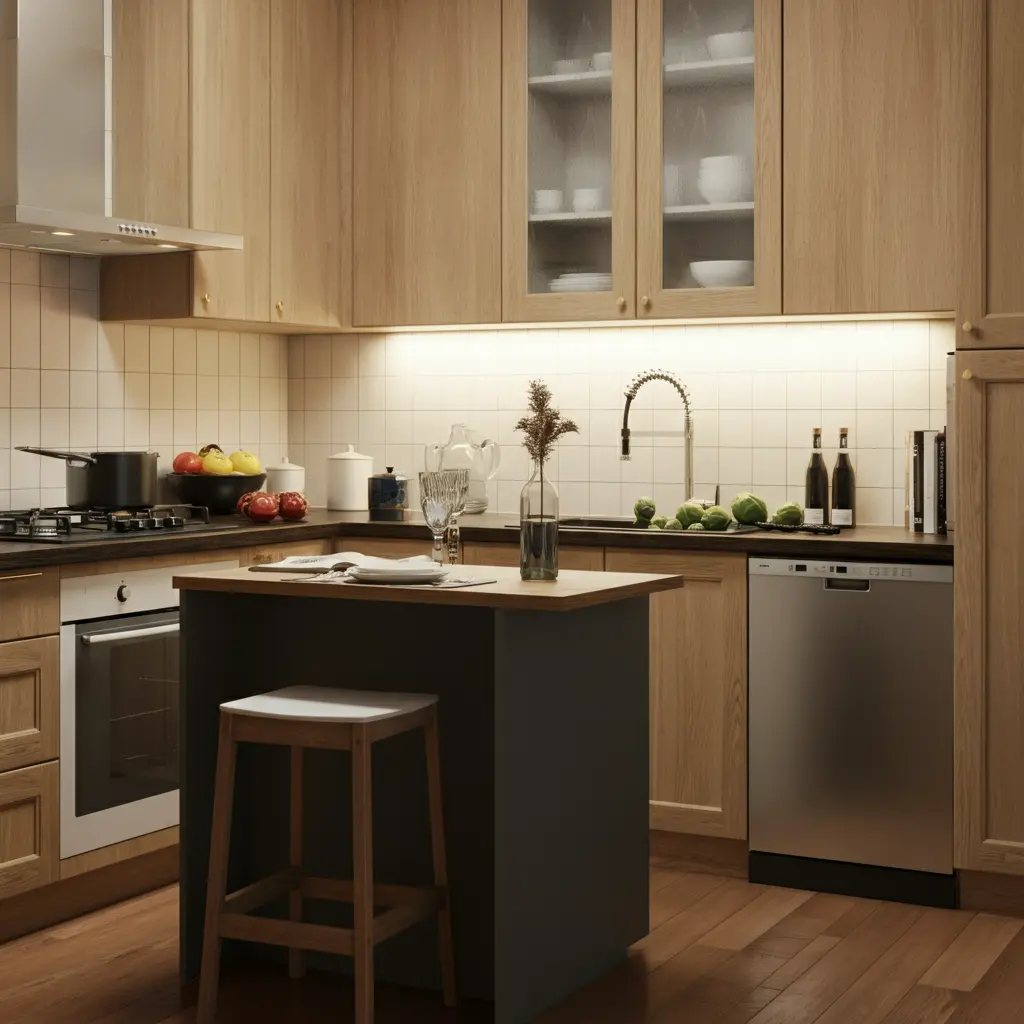 The Versatile Kitchen Island with Seating