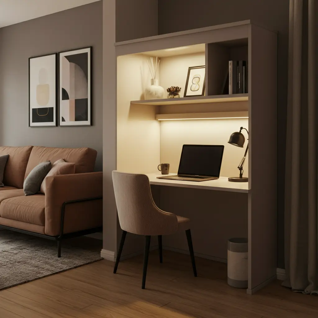 Use Rugs to Create a "Room"