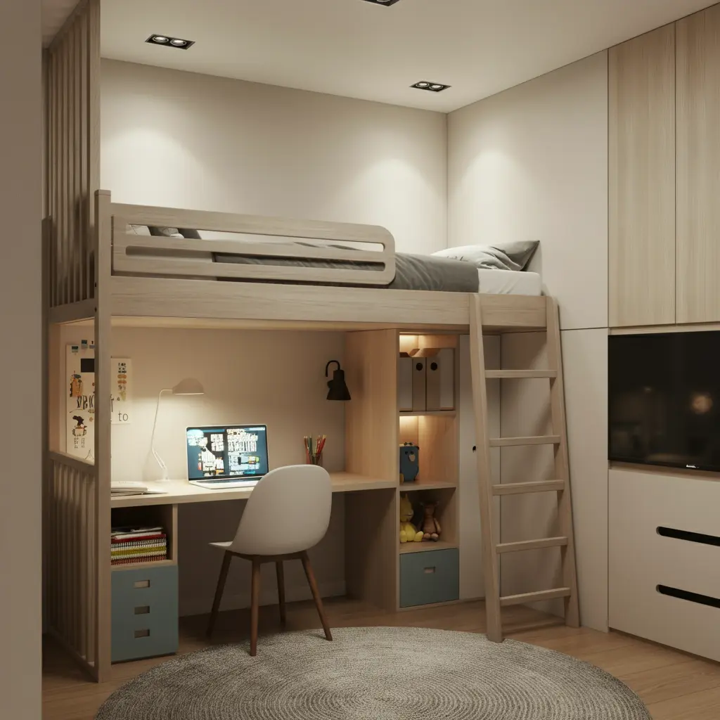 Consider Versatile Loft Beds